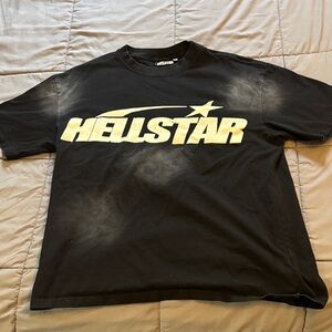 Hellstar Black Graphic T-Shirt
